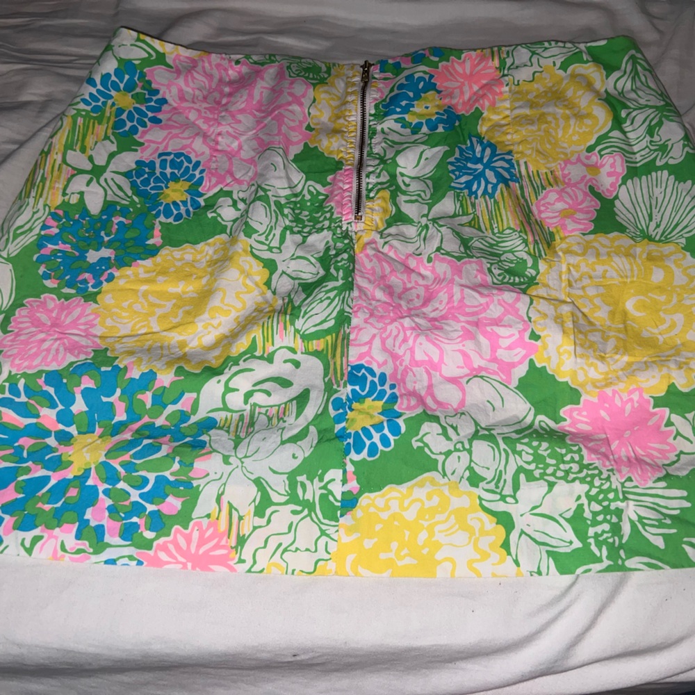 Floral Print Skirt